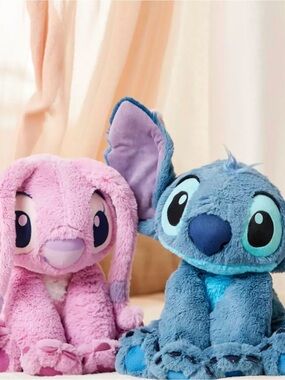 Disney (shopdisney.com) Stitch & Angel Stuffed animal bundle